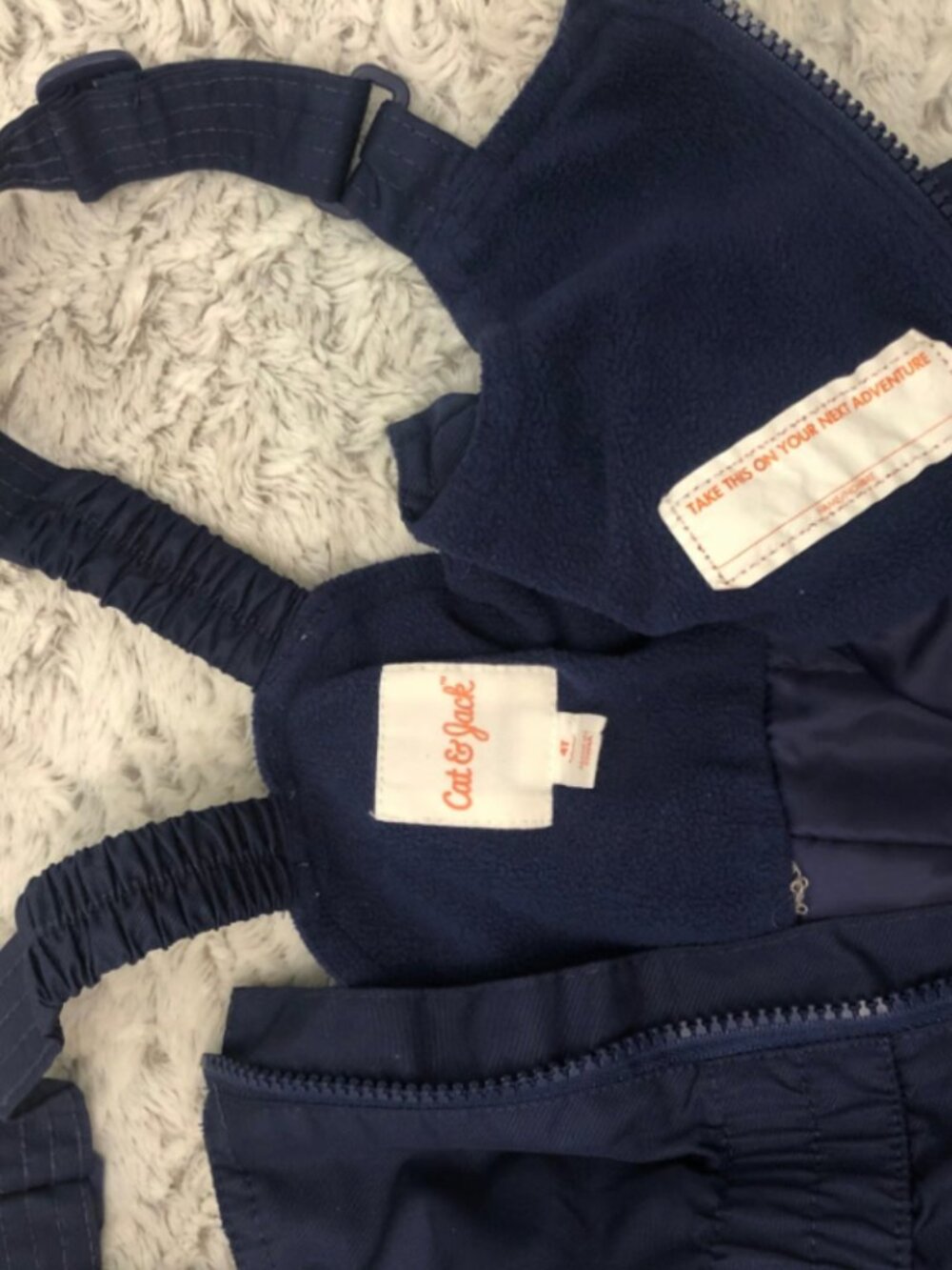 Kids Snow Bib Jack&Cat size 4T